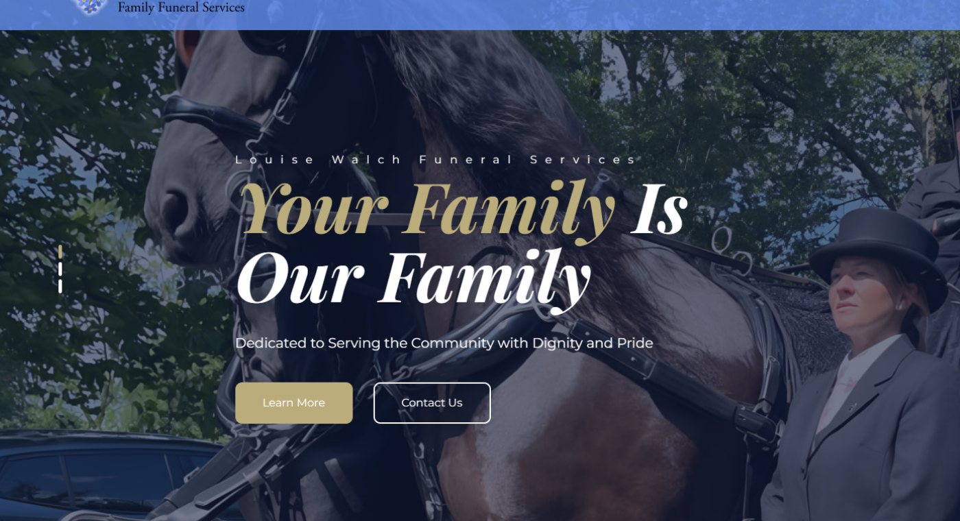 louisewalchfunerals.co.uk is live
